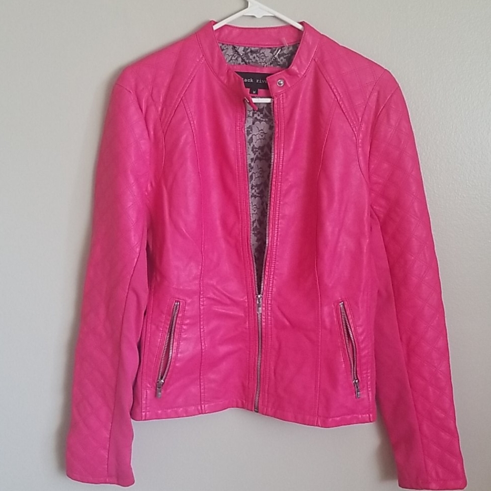 Black Rivet by Wilson's Leather Jacket